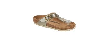 Birkenstock Birko-flor Narrow Gizeh Børn Sølv | DK 150LIS